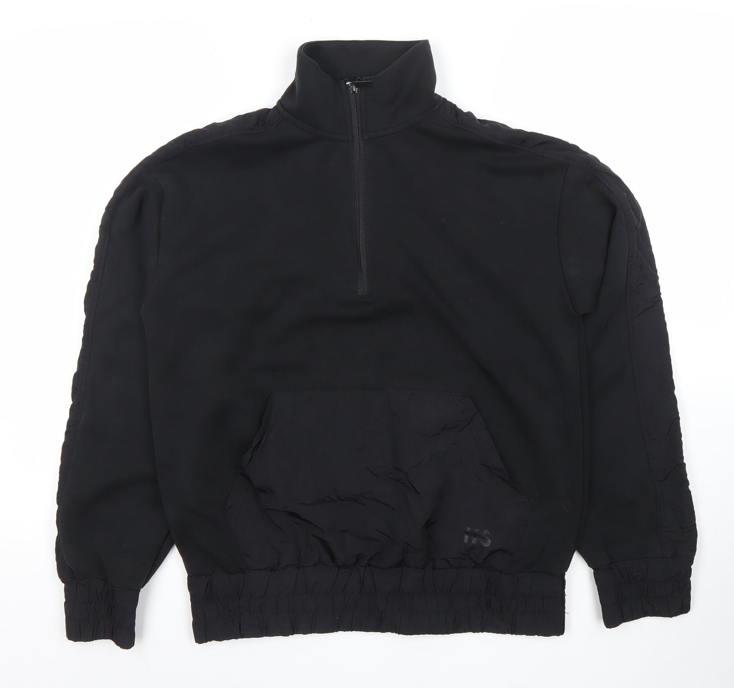 Helen Steele x Dunnes Stores Black 1/2 Zip Pullover Sweatshirt XS Women
