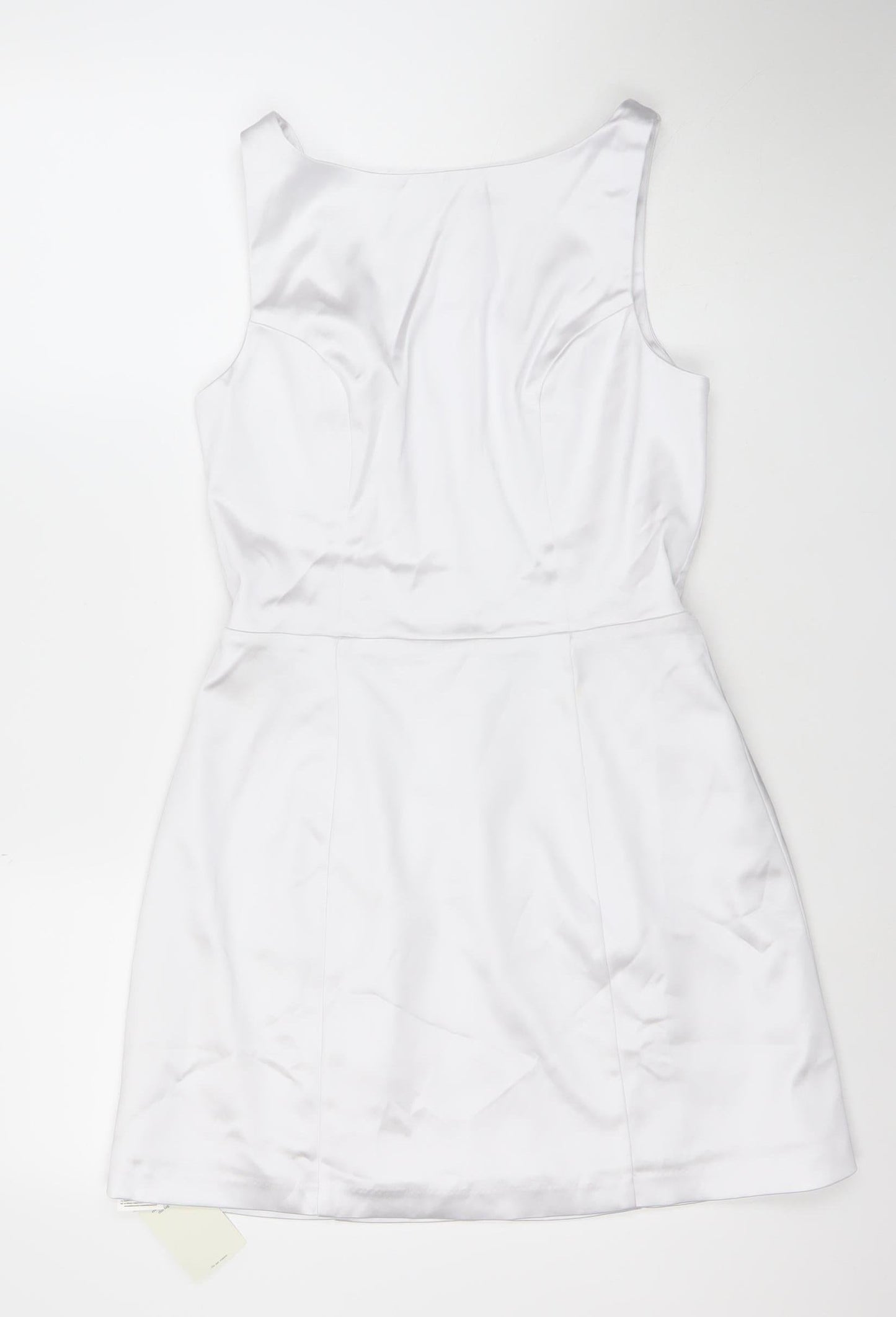 Abercrombie & Fitch Women’s White Satin Bodycon Dress Size M