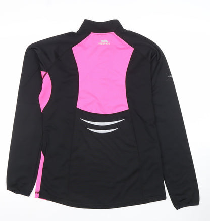 Womens UK Size M Trespass Black Pullover Sweatshirt