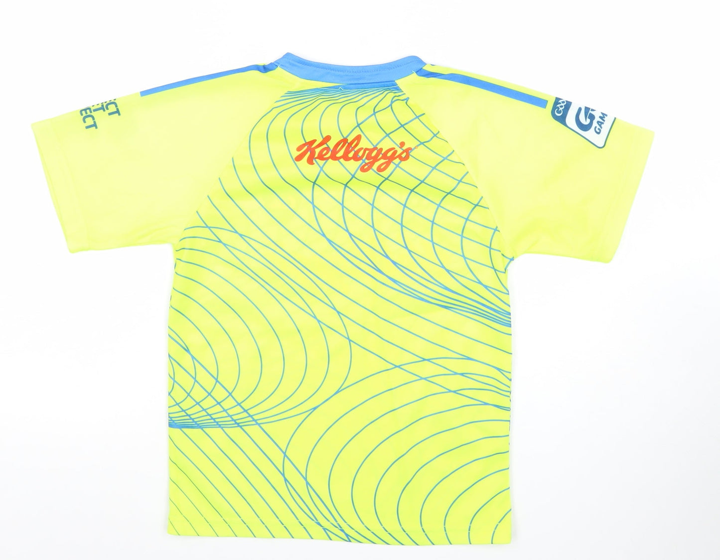 O'Neills Boys Yellow GAA Kellogg’s Cool Camps Jersey T-Shirt 2 Years
