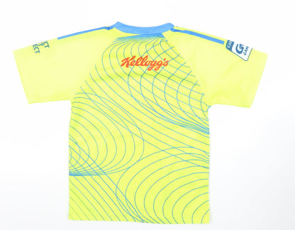 O'Neills Boys Yellow GAA Kellogg’s Cool Camps Jersey T-Shirt 2 Years