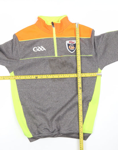 O'Neills Boys Grey Neon Full Zip Sweatshirt 3 Years Kellogg’s GAA Cool Camps