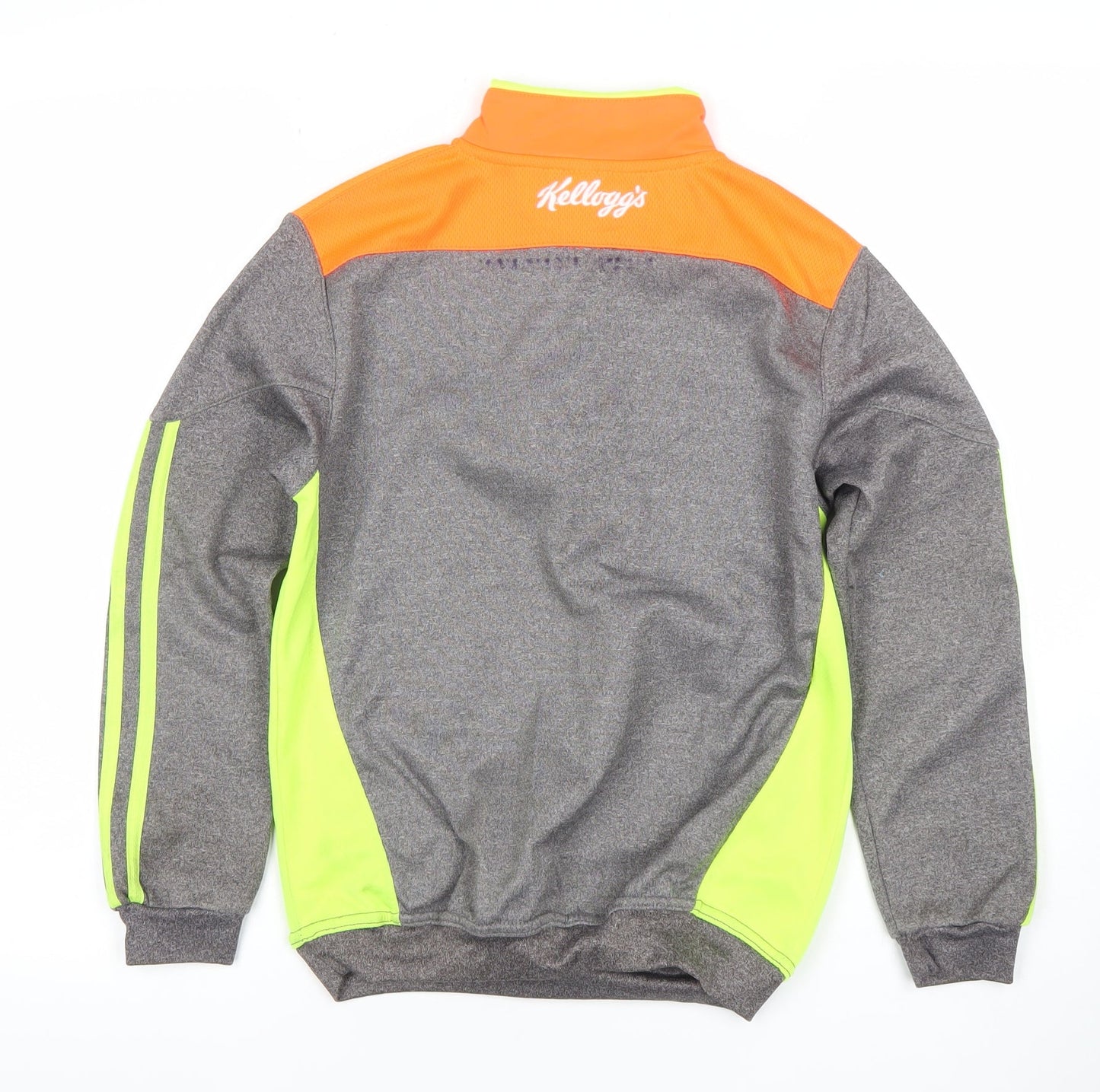 O'Neills Boys Grey Neon Full Zip Sweatshirt 3 Years Kellogg’s GAA Cool Camps