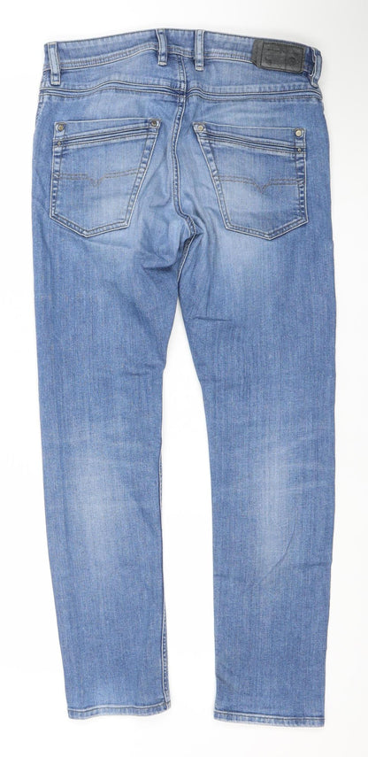 Diesel Krayver Men's Blue Slim Straight Jeans W30 L32