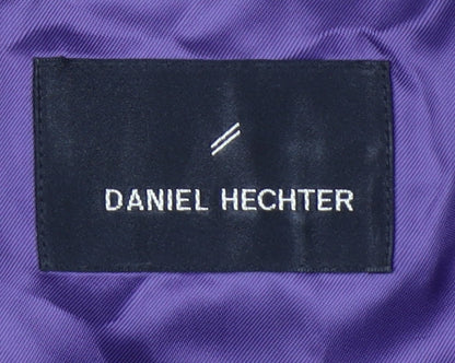 Daniel Hechter Men's Black Wool Shawl Lapel Suit Jacket 38R