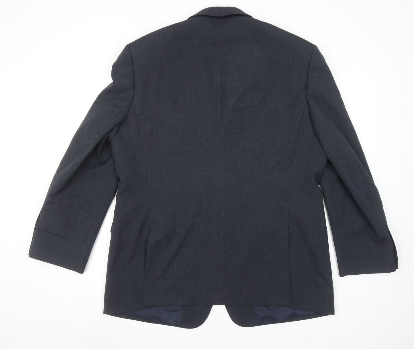 Jack Reid Men’s Blue 44S Blazer Jacket Classic Fit Formal