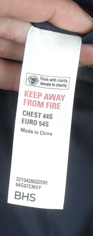 Jack Reid Men’s Blue 44S Blazer Jacket Classic Fit Formal