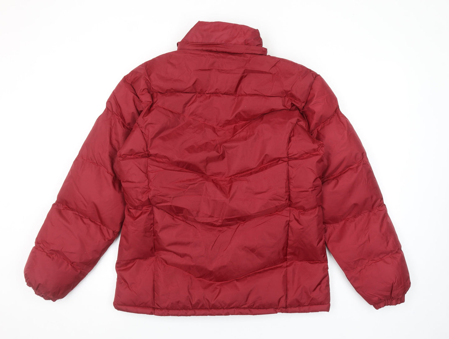 MAITESI Classics Women's Red Puffer Jacket M Regular Fit Winter Coat