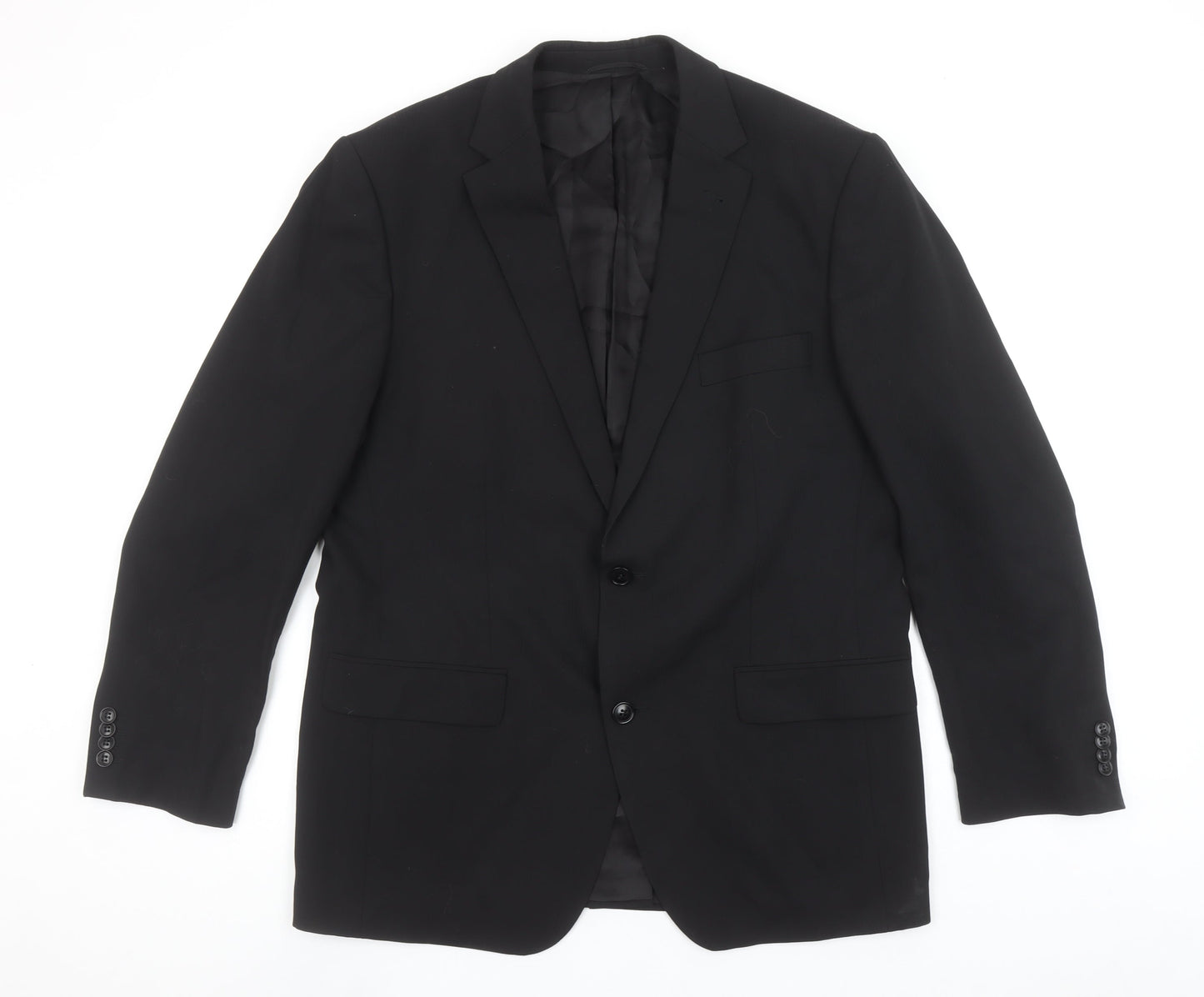 Mens UK Size 42 ROY ROBSON Regular Black Suit Jacket