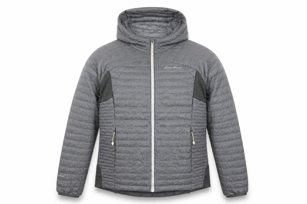 Womens UK Size L Eddie Bauer Grey Puffer Jacket