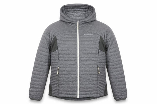 Womens UK Size L Eddie Bauer Grey Puffer Jacket