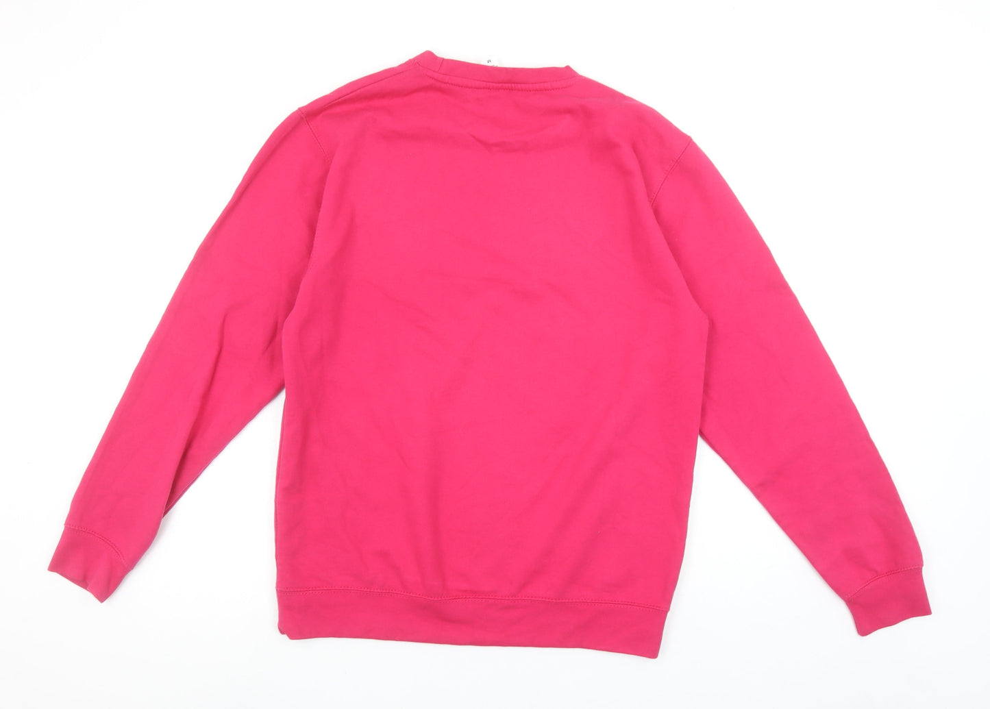 Gymmama Pink Women's Medium Pullover Sweatshirt Shut Up And Squat