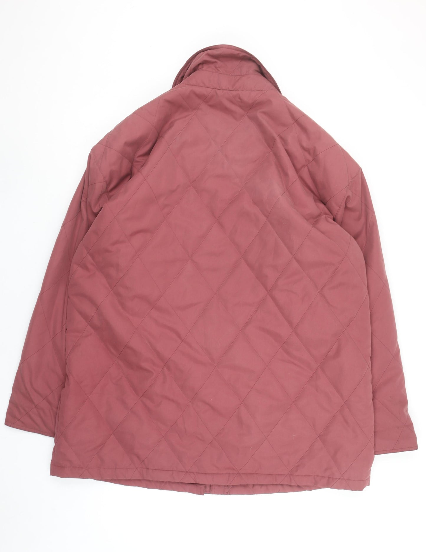 Klass Women’s Pink Quilted Mid-Length Jacket XL