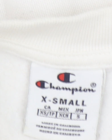 Mens UK Size XS Champion Beige Pullover Sweatshirt