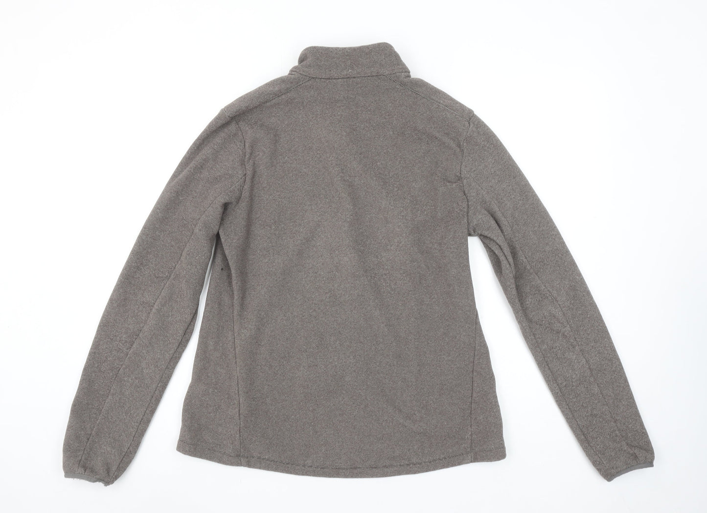 Quechua Womens Grey 1/2 Zip Fleece Pullover Sweatshirt 2XL