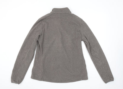 Quechua Womens Grey 1/2 Zip Fleece Pullover Sweatshirt 2XL