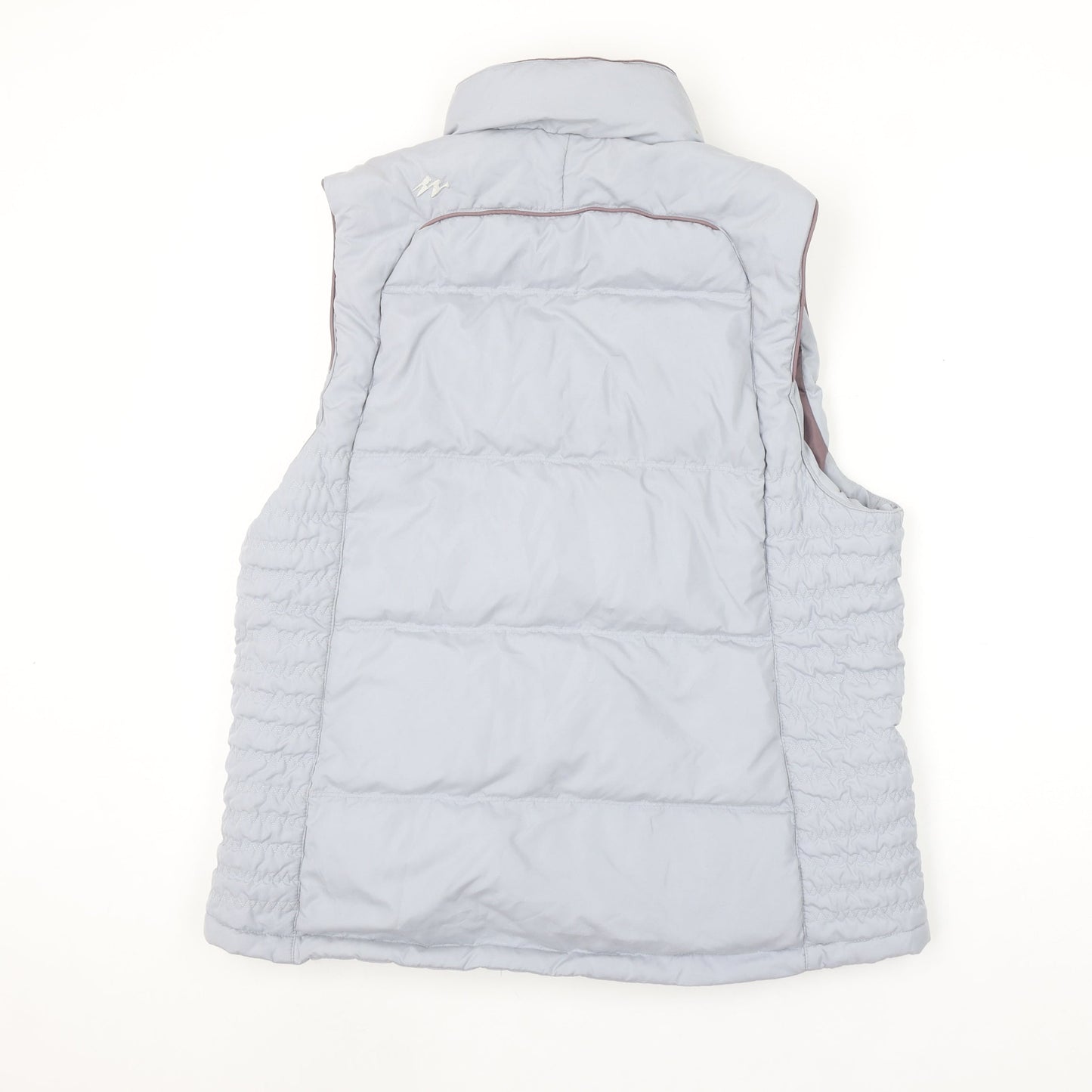 Quechua Women Grey 14 Puffer Ski Spirit Insulated Waistcoat