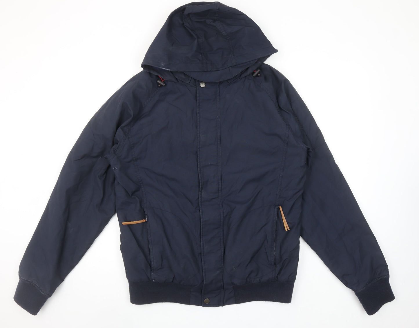 Mens UK Size M Fat Face Blue Windbreaker Coat