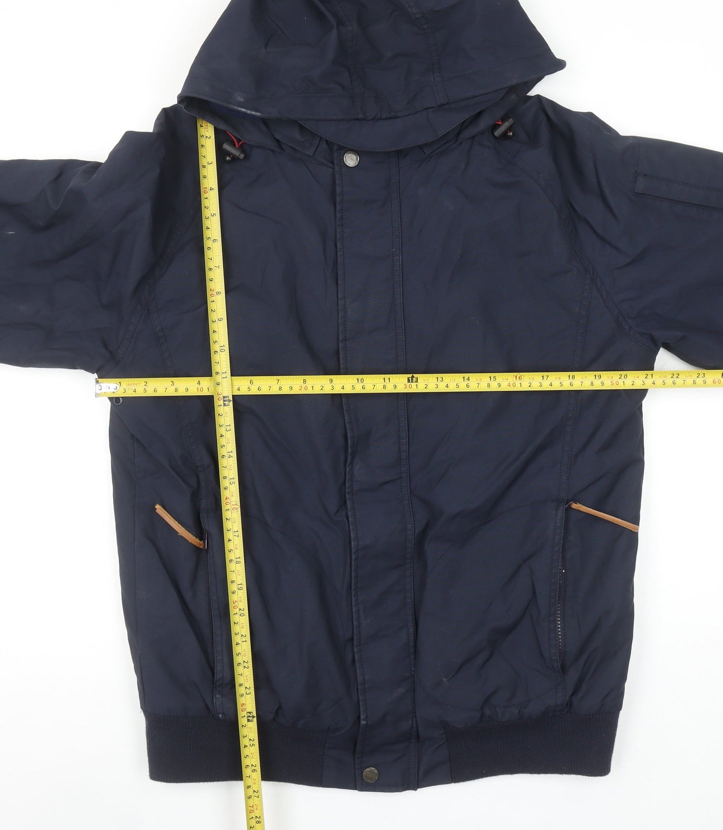 Mens UK Size M Fat Face Blue Windbreaker Coat