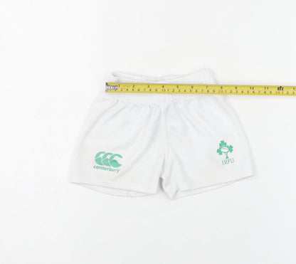 Canterbury Unisex Baby White 12 Months Sports Shorts IRFU Rugby