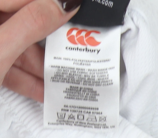 Canterbury Unisex Baby White 12 Months Sports Shorts IRFU Rugby