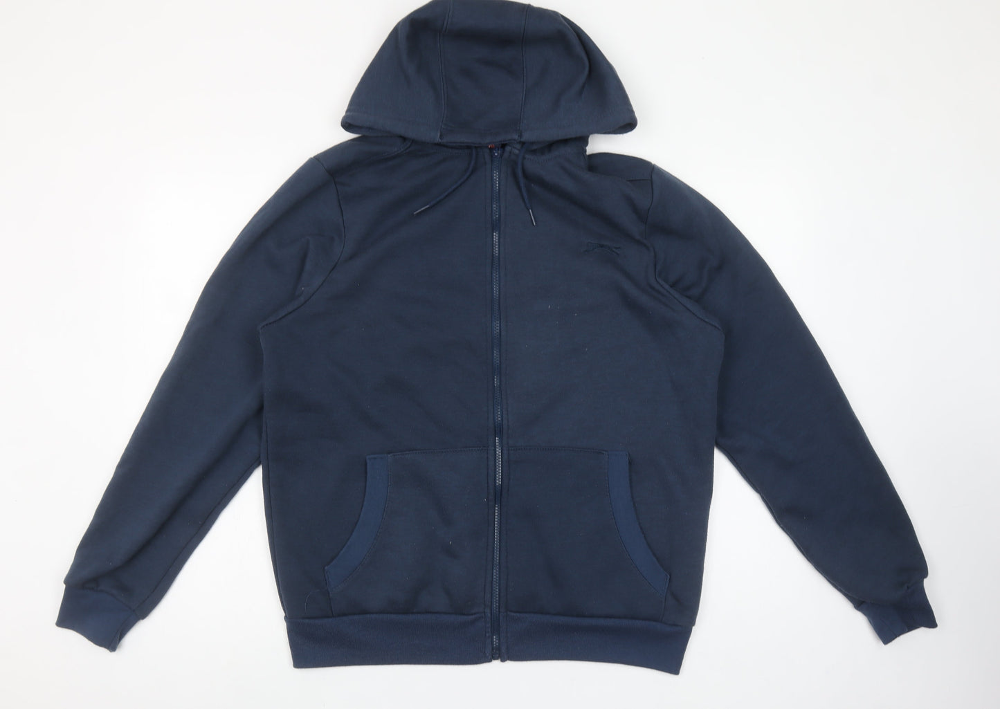 Slazenger Mens Blue Full Zip Hoodie Size M Regular Fit