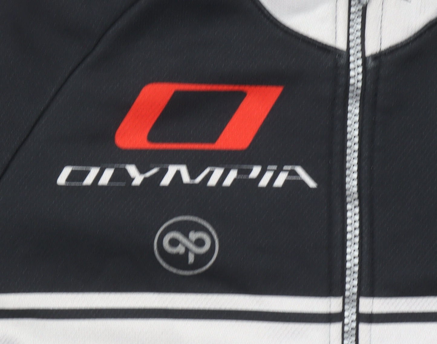 Apunt Men’s Black Cycling Track Jacket S Full Zip Polyester Olympia Design