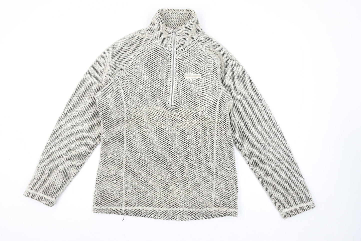Craghoppers Women’s Grey 1/2 Zip Pullover Fleece UK 10