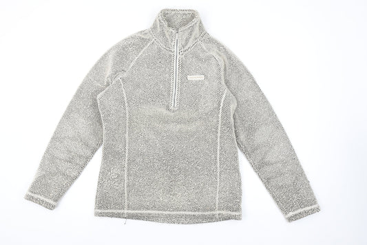 Craghoppers Women’s Grey 1/2 Zip Pullover Fleece UK 10