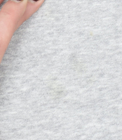 Adidas Men’s Grey Hooded Full Zip Fleece Jacket Size M