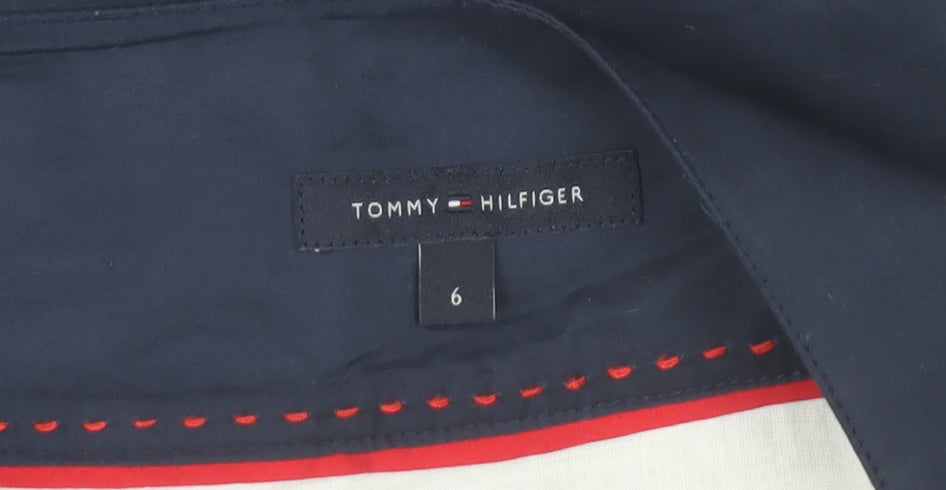 Womens UK Size 10 Tommy Hilfiger A-Line Twill Skirt