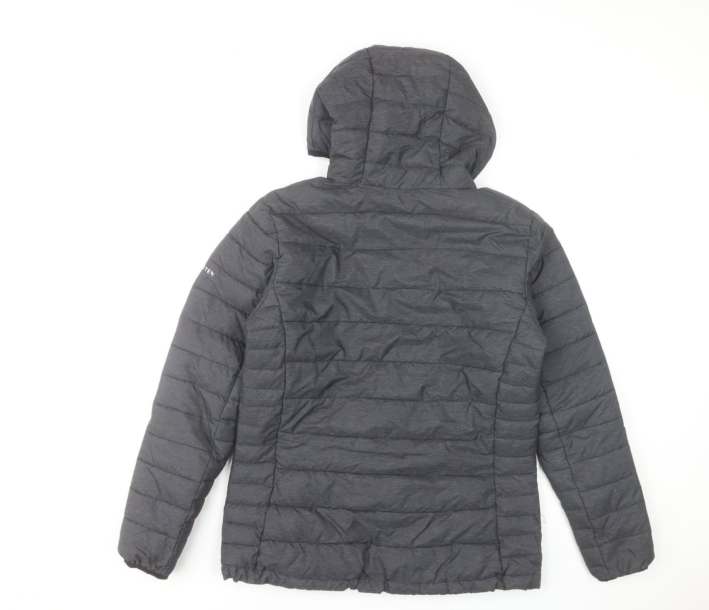The Athlete's Foot Women's Grey Hooded Puffer Jacket Size M