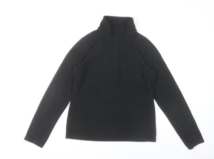 Womens UK Size S Mountain Warehouse Black Pullover Sweatshirt