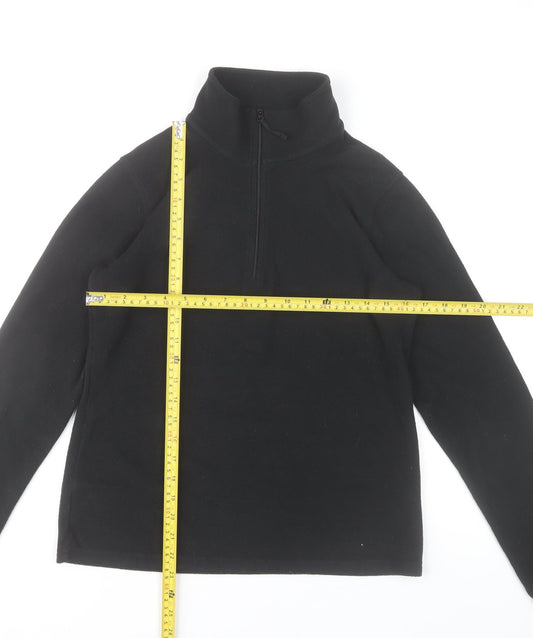 Womens UK Size S Mountain Warehouse Black Pullover Sweatshirt
