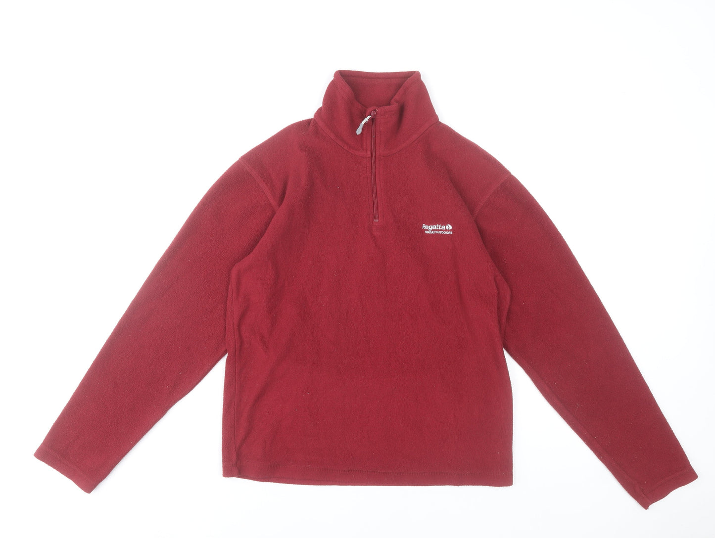 Regatta Women Red XS Fleece Pullover Sweatshirt 1/4 Zip