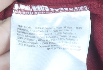 Regatta Women Red XS Fleece Pullover Sweatshirt 1/4 Zip