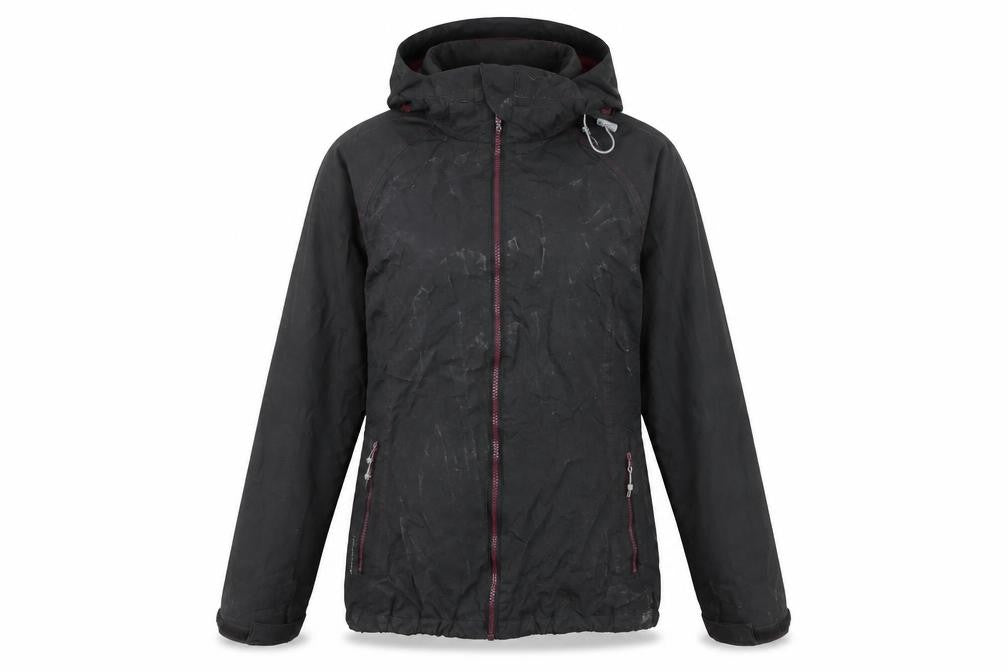 Womens UK Size 10 Regatta Black Rain Coat