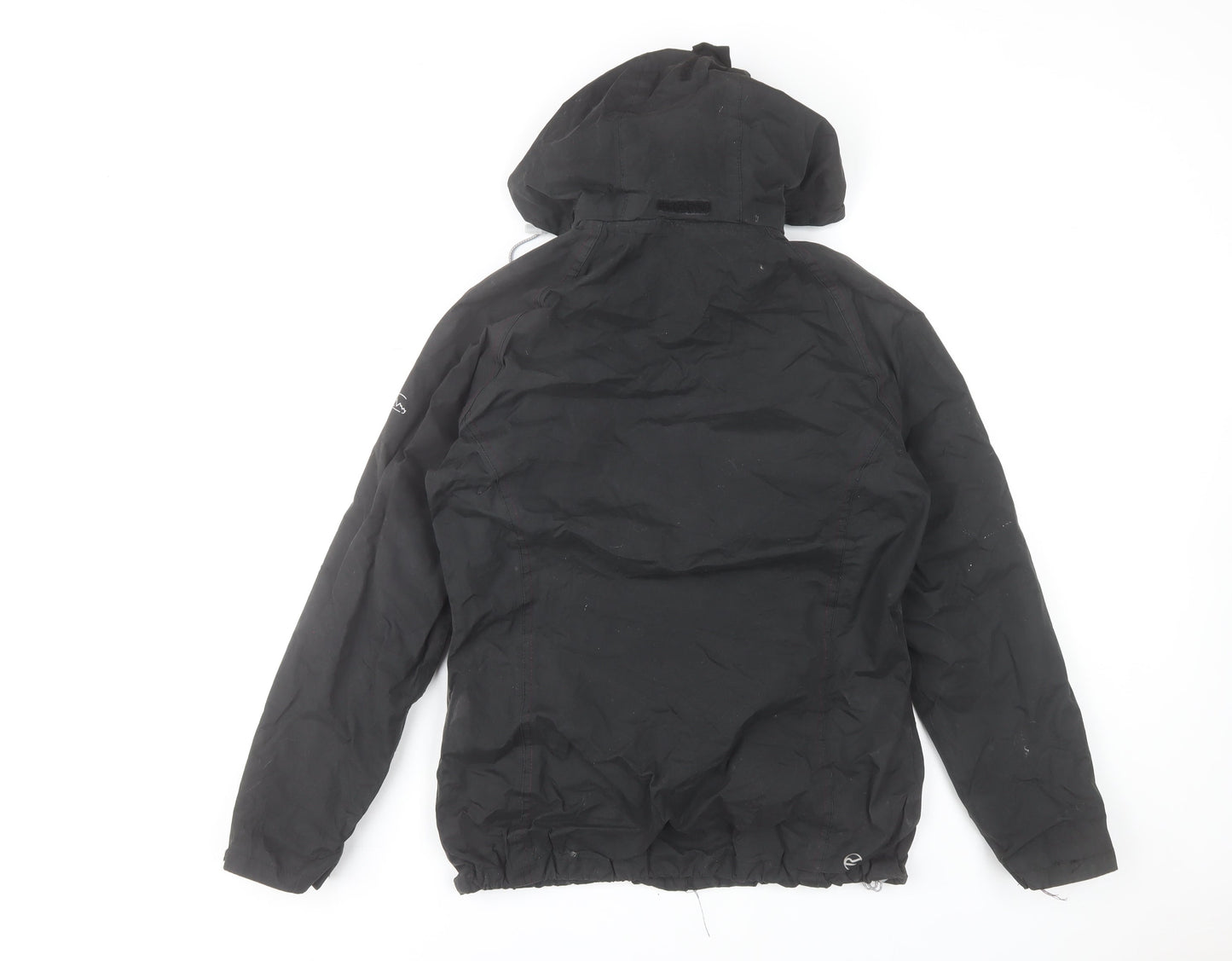 Womens UK Size 10 Regatta Black Rain Coat