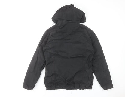 Womens UK Size 10 Regatta Black Rain Coat