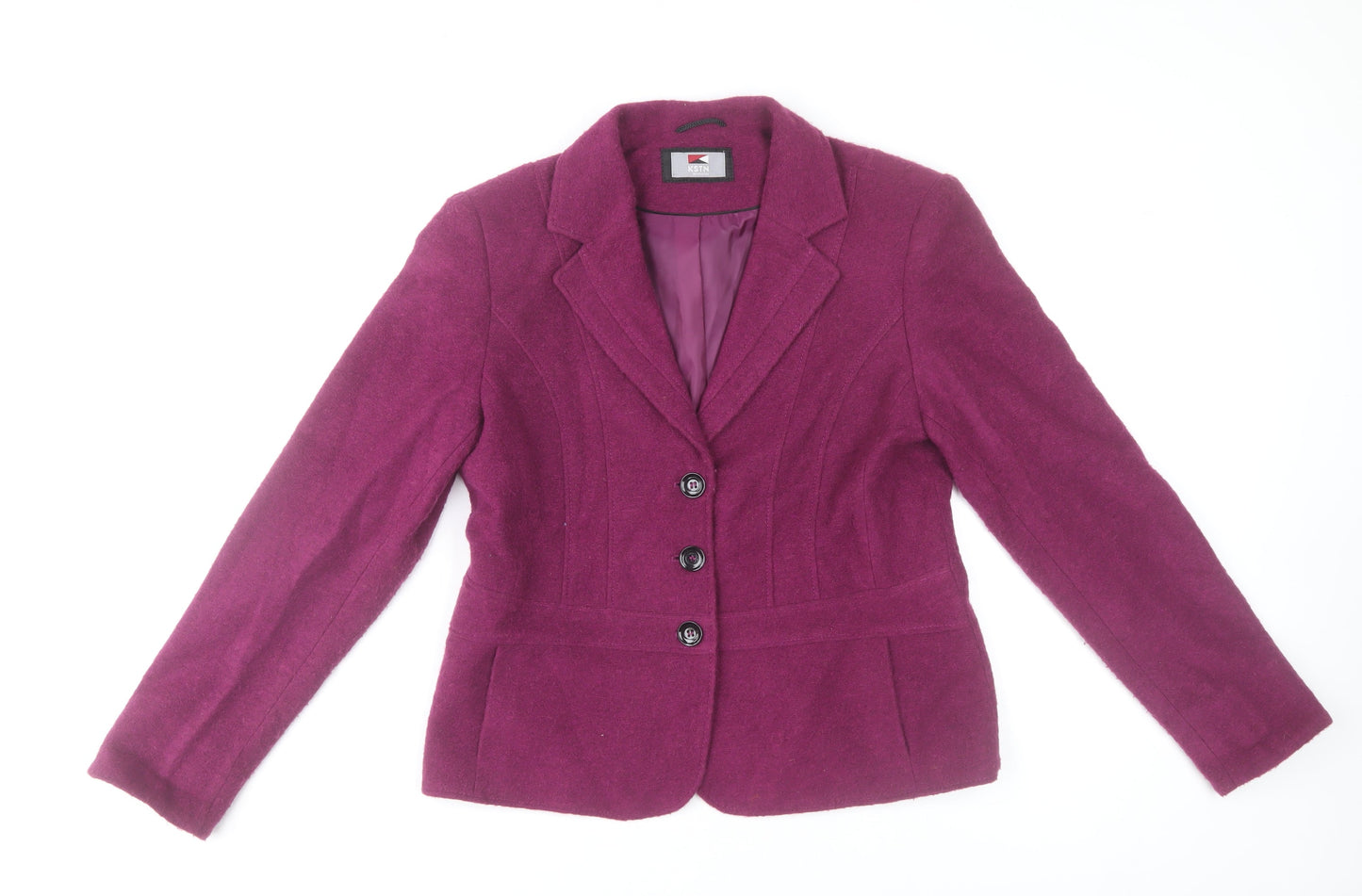 Womens UK Size 14 KSTN by Kirsten Purple Basic Jacket