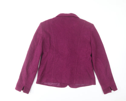 Womens UK Size 14 KSTN by Kirsten Purple Basic Jacket