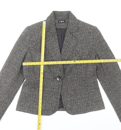 Womens UK Size 12 C.M.D Grey Basic Jacket