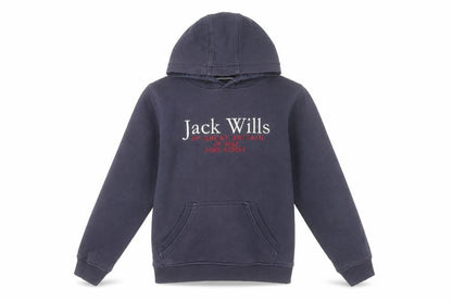 Boys UK Size 10-11 Years Jack Wills Blue Pullover Hoodie