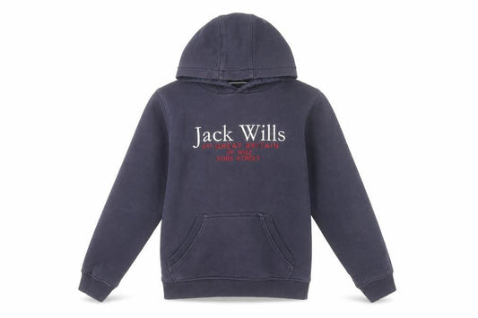 Boys UK Size 10-11 Years Jack Wills Blue Pullover Hoodie