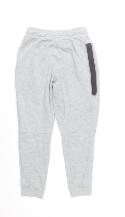Nike Boys Grey Jogger Trousers 13-14 Years Elastic Waist Activewear