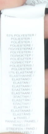 Nike Women's Black Dri-FIT Leggings Size M Slim Fit Activewear