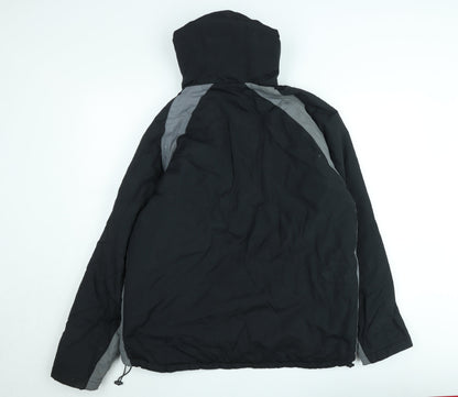Mens UK Size S FILA Black Parka Coat