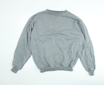 Laundry Market Men's Grey XL Crew Neck Cotton Sweatshirt