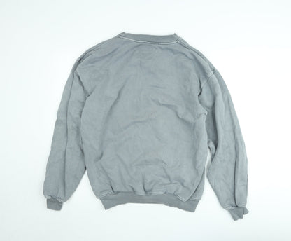 Laundry Market Men's Grey XL Crew Neck Cotton Sweatshirt