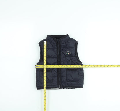 Mayoral Boys Black 2 Years Puffer Gilet Winter Waistcoat